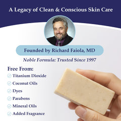 Noble Formula scalp application removing surface flakes with care