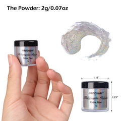 NODDWAY close-up of powder texture highlighting fine 10µm particles for smooth finish