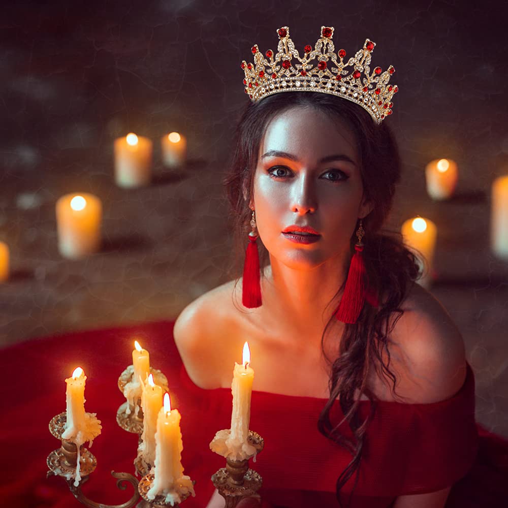 NODG tiara styled with veil showing bridal-ready elegance and color pop