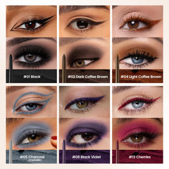 Noerrors close-up of creamy gel texture demonstrating smooth glide and rich pigment