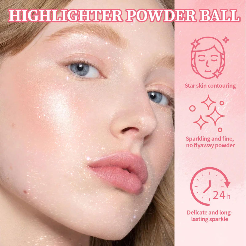 Noerrors model wearing body shimmer at party, showing eye-catching luminous effect