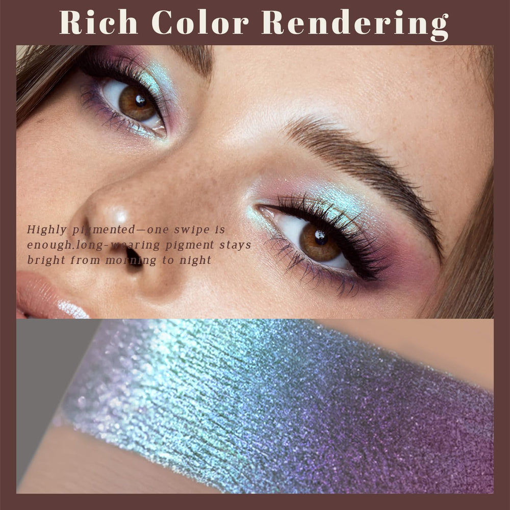 Noerrors eye look festival style showing dramatic sparkle for event-ready benefit
