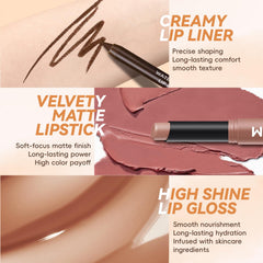 Noerrors gloss wand detail highlighting shiny applicator and moisture benefit