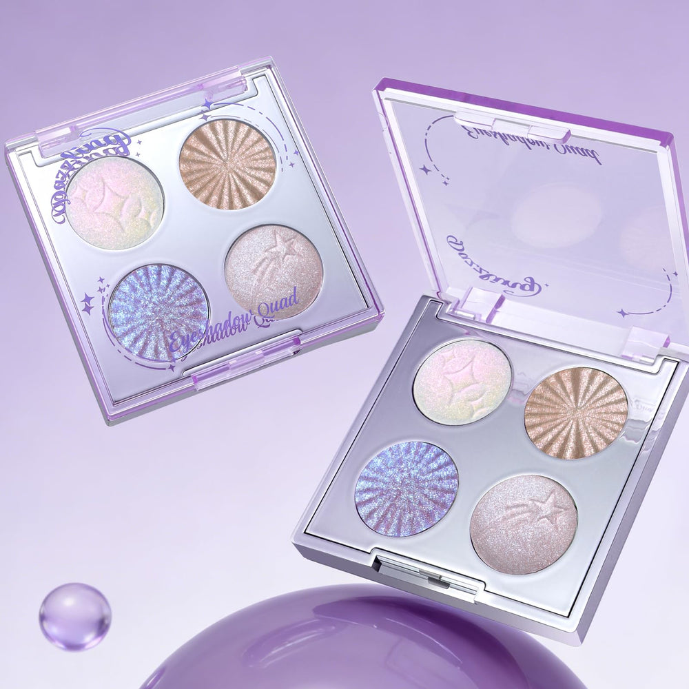 Noerrors lifestyle evening look on model showing holographic shimmer for event-ready glow