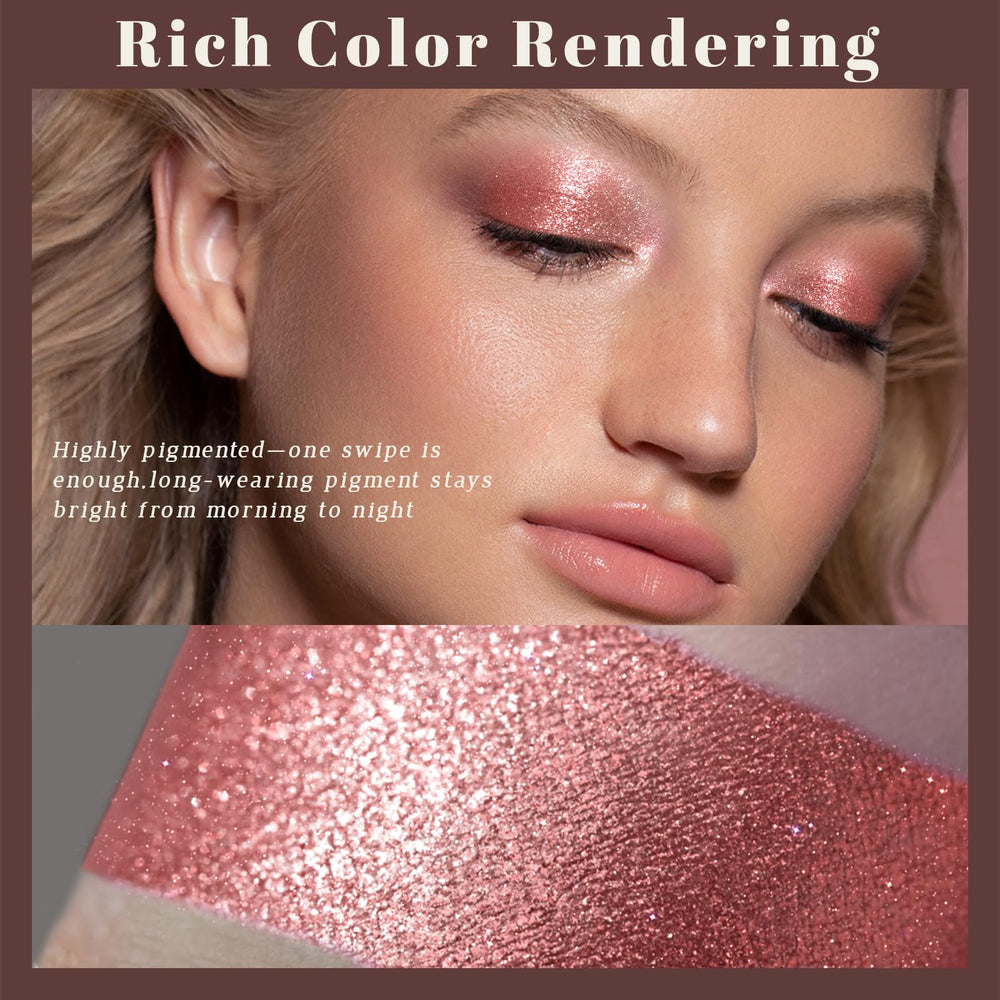 Noerrors swatches on arm showing duochrome shift and buildable color