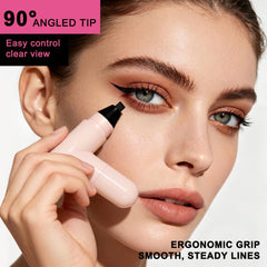 Nofitp angled liquid tip close-up for precise lash-line definition and control