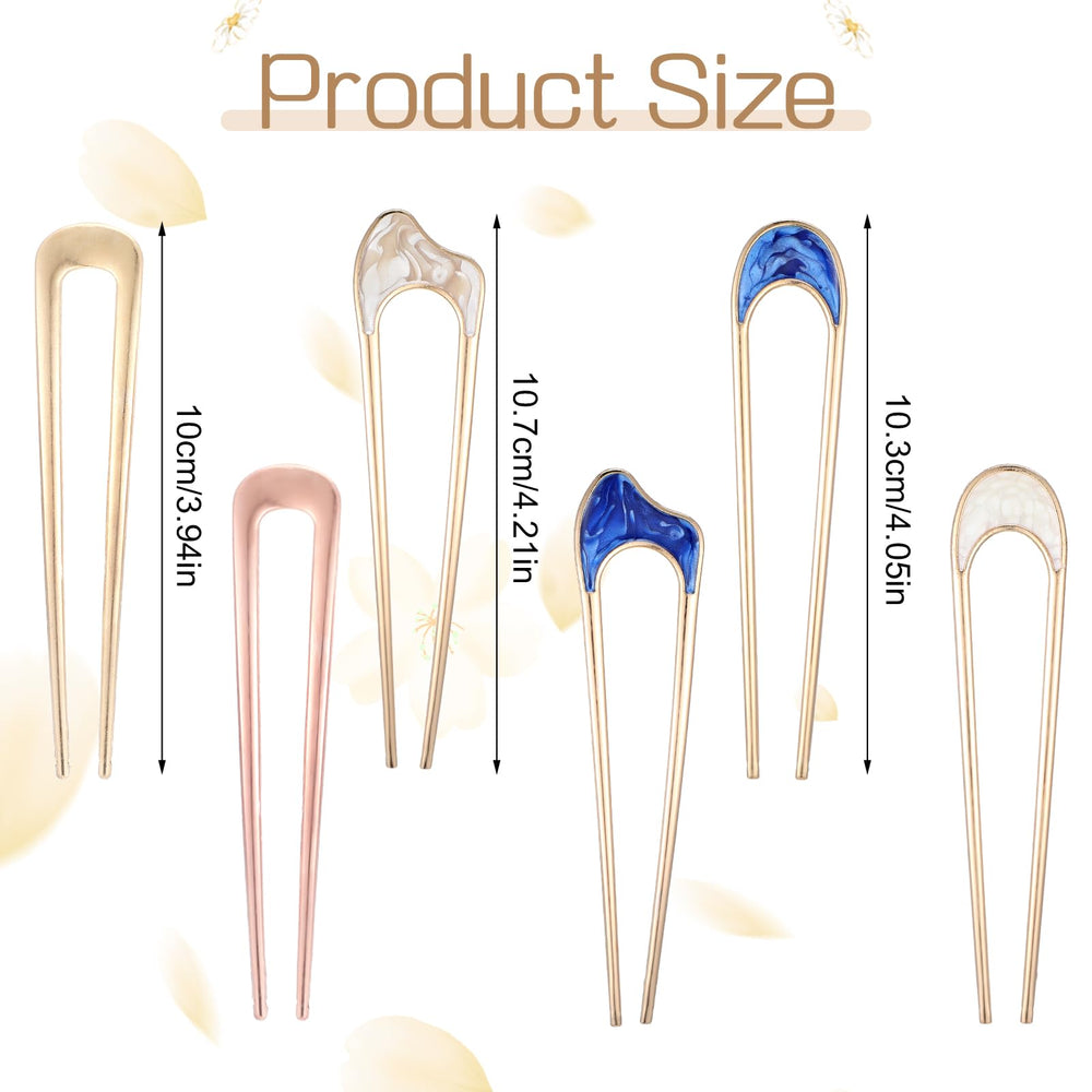 Nogeqi hand holding U pin to show size and easy handling benefit