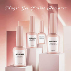 noiunal close-up of gel remover texture highlighting gentle, fast action