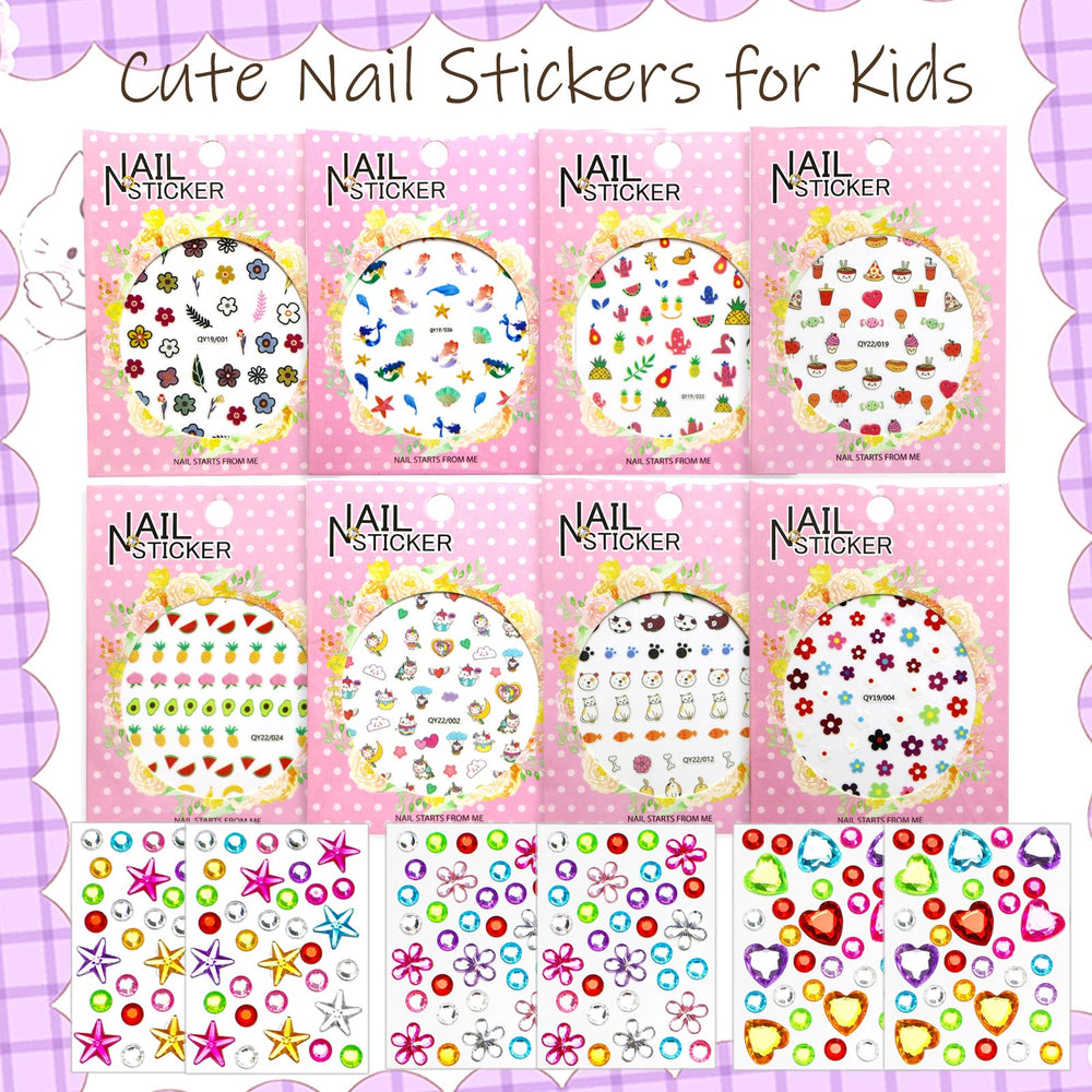 nooepc acrylic mini gems close-up highlighting sparkle and detail