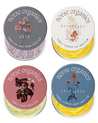 Norse Organics front packaging showing complete four-step acne kit benefit