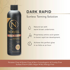 Norvell close-up texture of solution highlighting smooth bronzer blend for even coverage