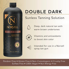 Norvell Double Dark close-up of bronzer texture highlighting smooth application