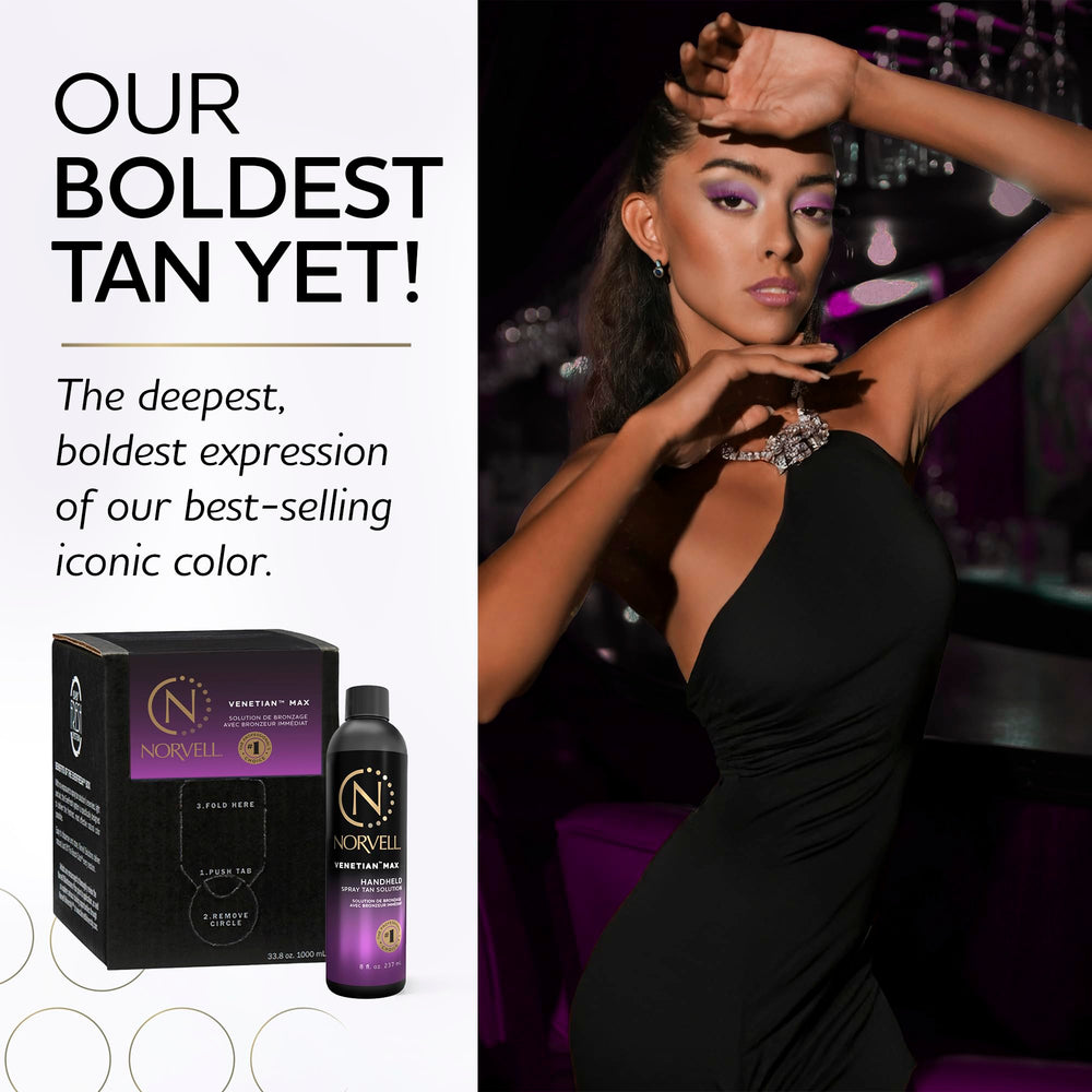 Norvell solution being poured to show texture and ease of mixing benefit