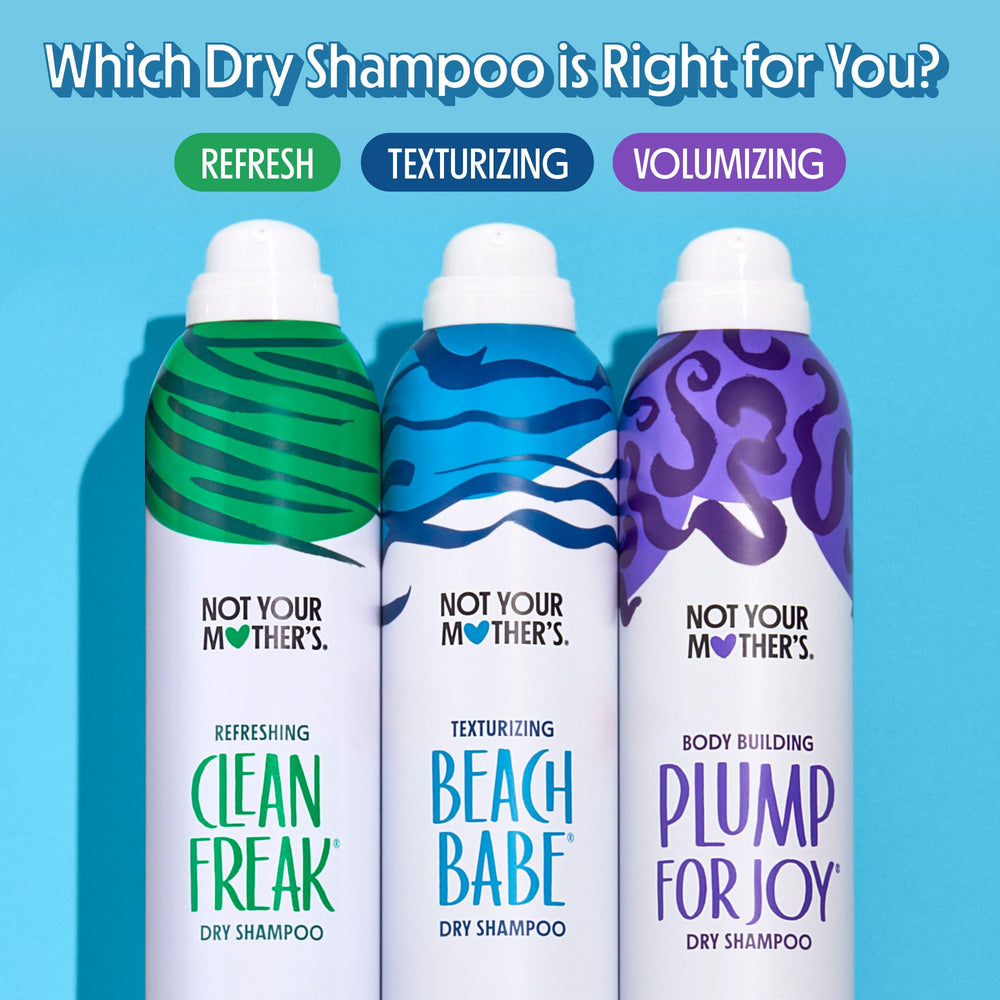 Not Your Mother's cans on bathroom counter creating quick styling convenience