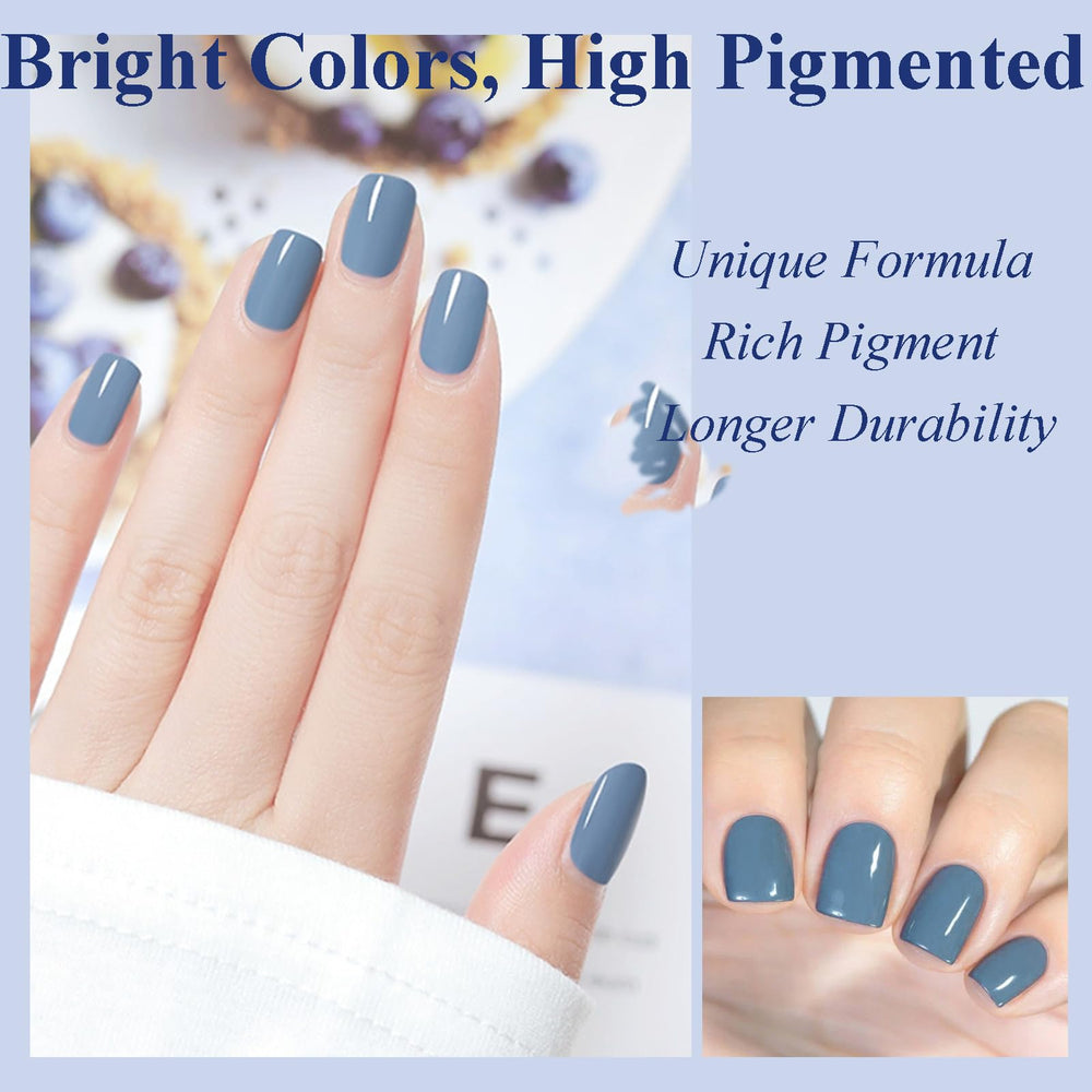 NovaCharm close-up glossy finish demonstrating high shine and chip resistance