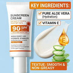 NovaCharm cream texture close-up highlighting lightweight feel