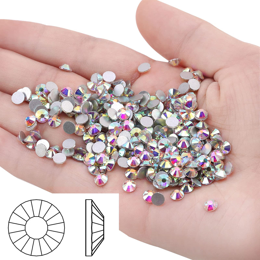 novani scattered rhinestones on surface highlighting sparkle and variety
