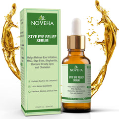 NOVEHA front bottle image showing clear label and 20 ml size for easy identification and storage