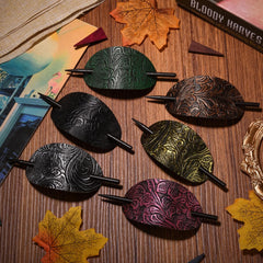 Noverlife barrettes arranged on tabletop flatlay suggesting travel-ready style options