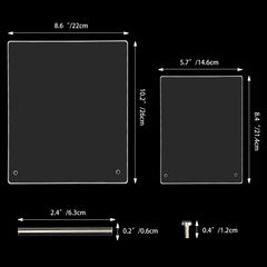 Noverlife disassembled boards and support packed flat for compact storage