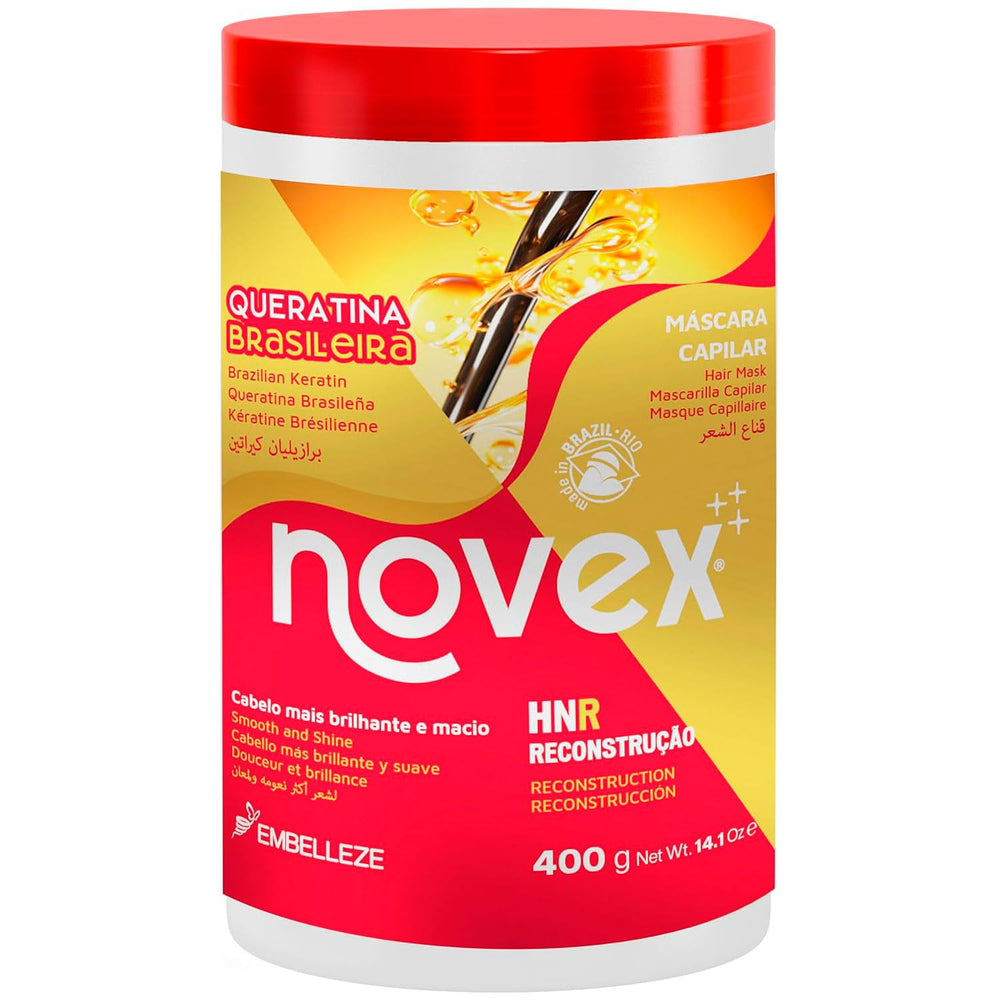 NOVEX front jar image showing product packaging and brand benefit of hydration