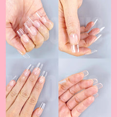 NOVO OVO close-up of clear tip free edge showing thickness and durability