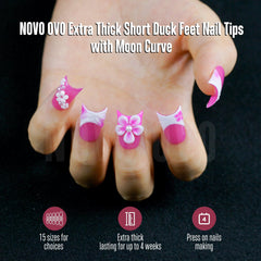 NOVO OVO close-up of moon curve profile delivering precise fit and less filing