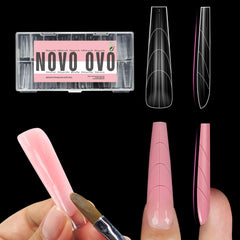 NOVO OVO front packaging showing dual forms and quantity benefits
