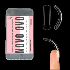 NOVO OVO front packaging showing 100-piece box and branding, clear view for gifting