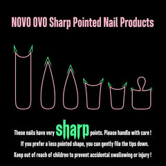 NOVO OVO full set laid out displaying 224 pieces and size range
