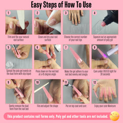 NOVO OVO in-use polygel application demonstrating faster salon workflow