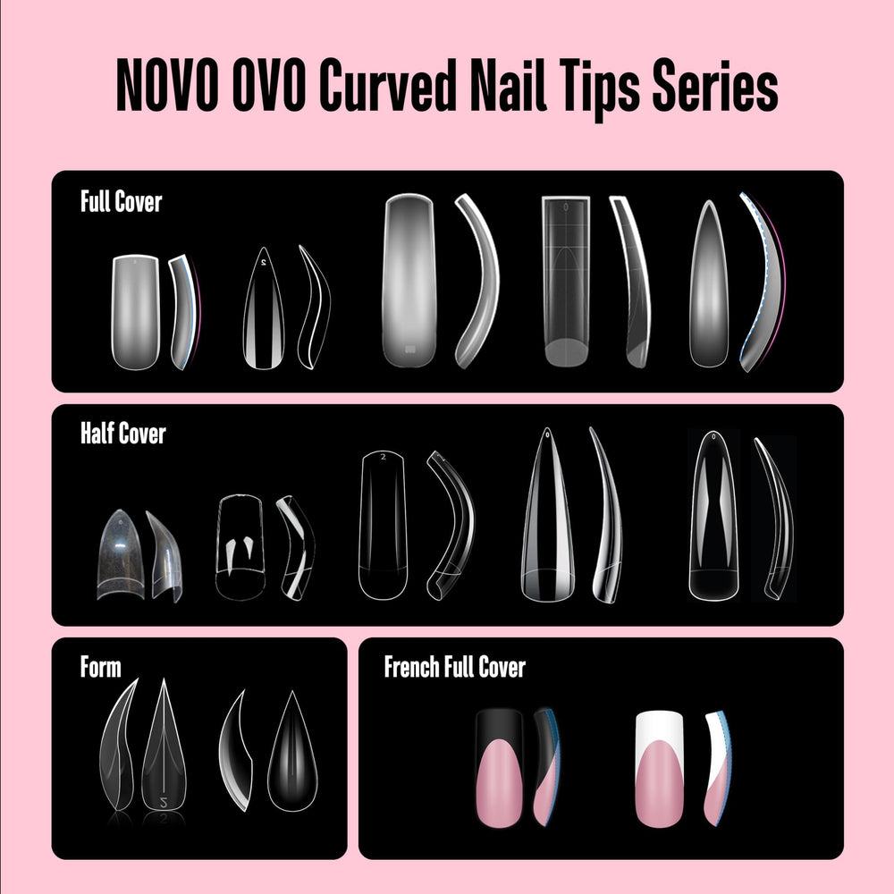 NOVO OVO flexible PMMA form bent to show durability and reusable benefit