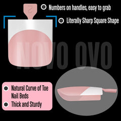 NOVO OVO matte surface detail ready for nail art and easy decorating