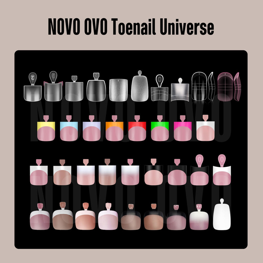 NOVO OVO storage box with organized tips for easy access