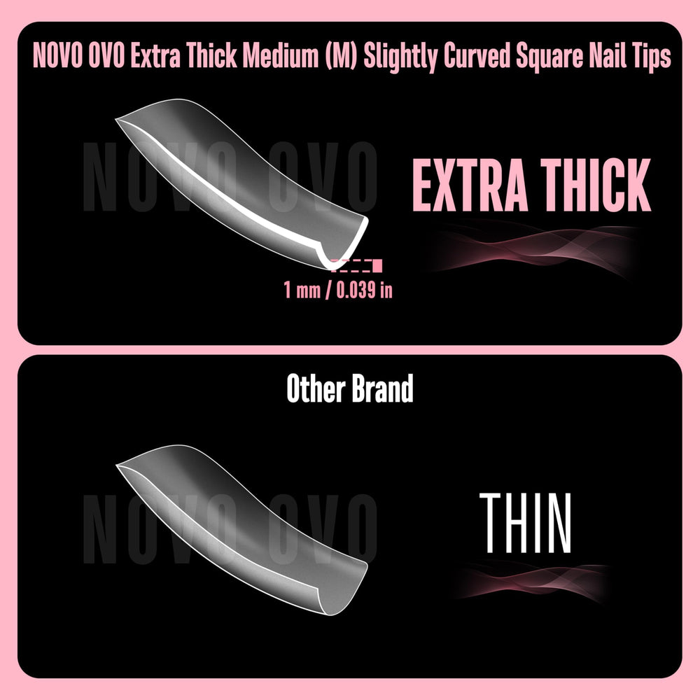 NOVO OVO close detail of thick free edge showing doubled durability benefit