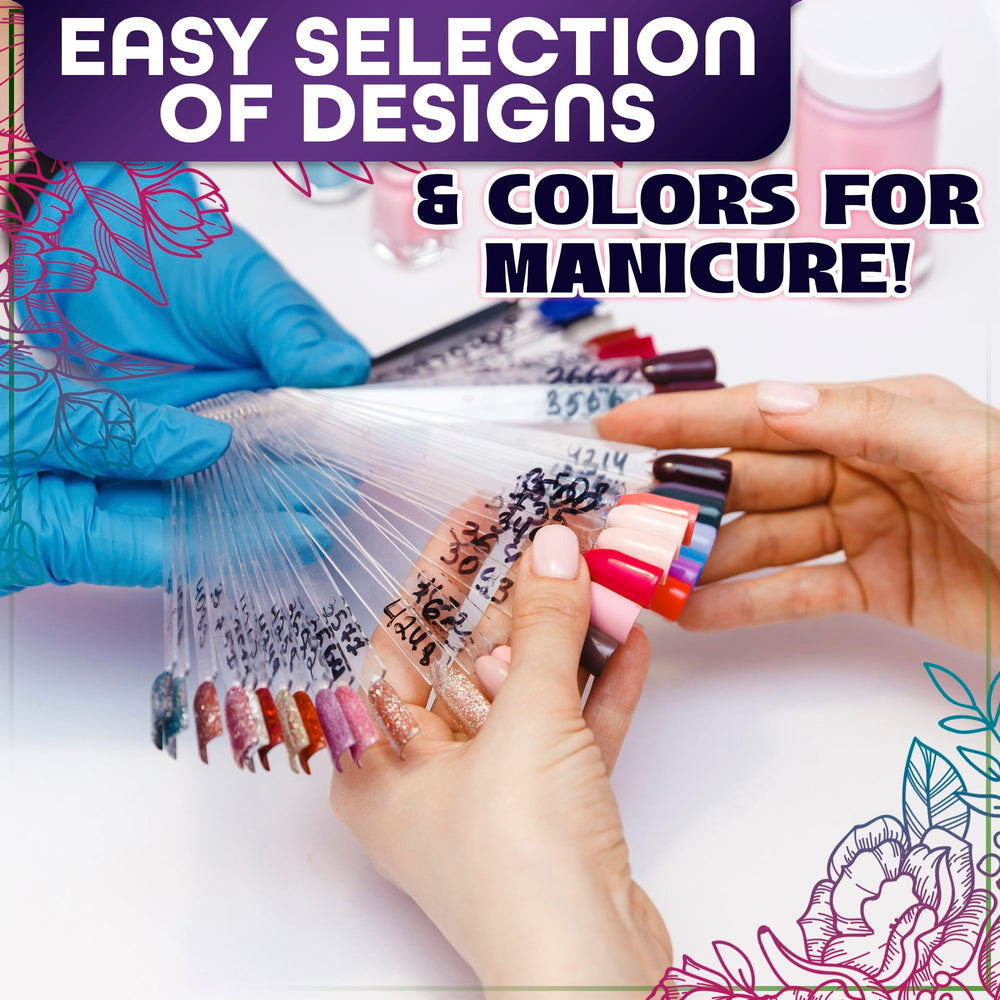 Novsix swatch demonstrating ombré nail art practice, helpful for design planning