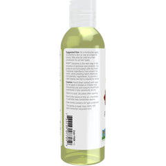 NOW grapeseed oil label and ingredient list close-up, confirms single-ingredient quality