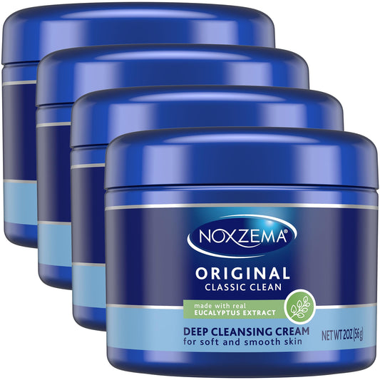 Noxzema 2 oz tub front view showing compact packaging and easy storage