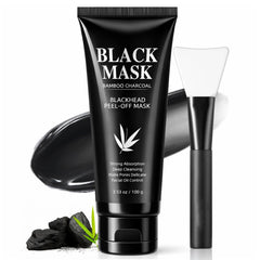 Nozerix front packaging showing charcoal mask and brush for clear pores