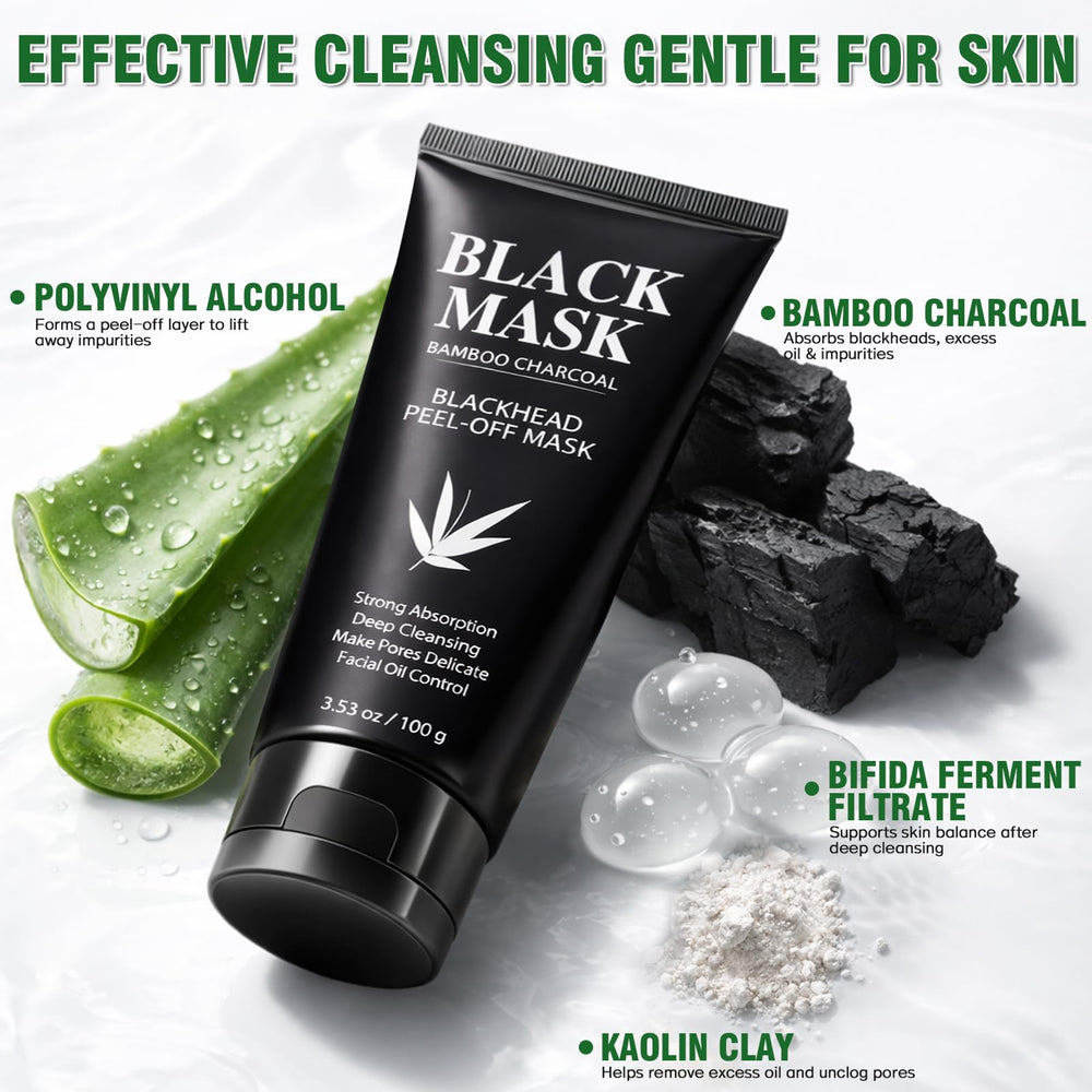 Nozerix close-up of smooth charcoal mask texture demonstrating easy spreadability