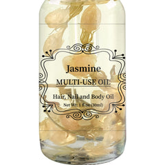 NP NATURES PHILOSOPHY front bottle displaying jasmine oil for daily hydration