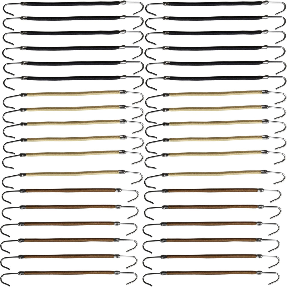 NSBELL front packaging showing 36-piece hair tie set and color options