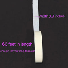 NswfDzk tape beside ruler showing 66 feet extensive length