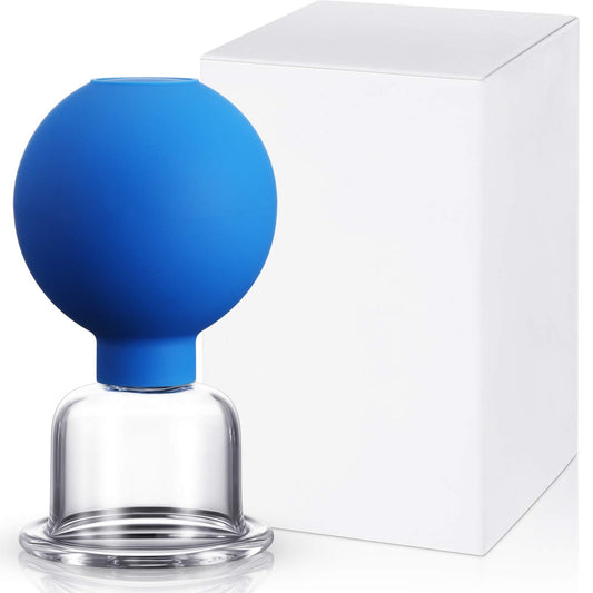 Nuanchu front packaging showing blue glass cup and individual box, travel-ready benefit