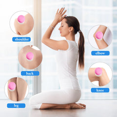 Nuanchu cup on skin demonstrating glide with oil for targeted treatment