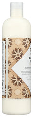Flatlay of Nubian Heritage lotion with shea nuts and botanicals, emphasizes natural ingredient inspiration
