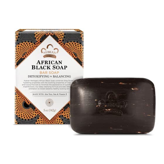 Nubian Heritage flatlay of botanical ingredients showing natural formulation benefits