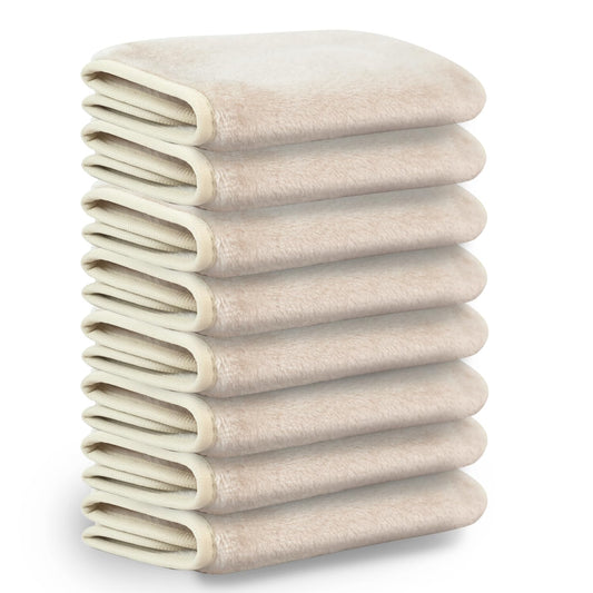 NUGILLA front packaging showing 8-pack towels and sustainable benefit