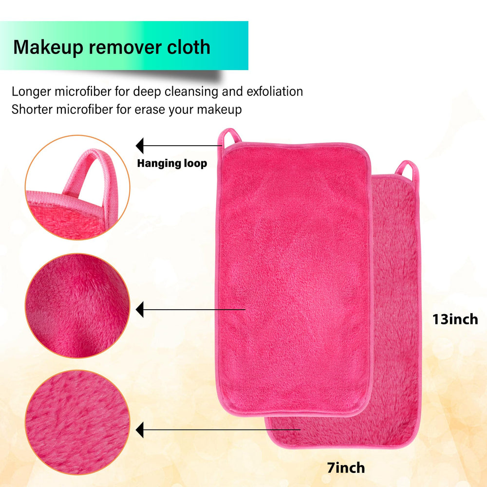 NUGILLA damp cloth removing makeup demonstrating effective water-only cleansing benefit
