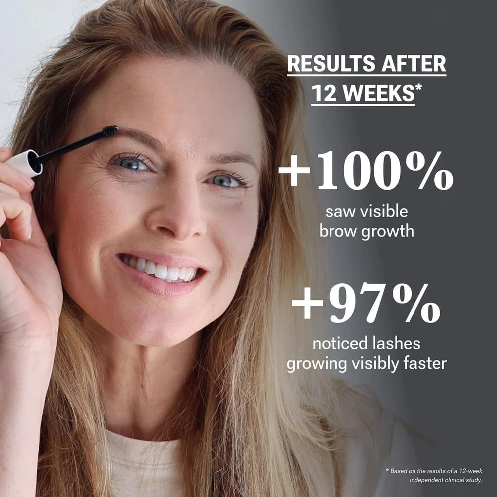 NULASTIN brow serum brush tip close-up for accurate brow shaping